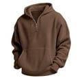 thumbnail image 1 of Fall Outfits Boys Casual Long Sleeve Sweatshirt Loose Zip Up Hoodie with Pockets Size 4-14, 1 of 6