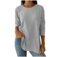 thumbnail image 1 of Fall Outfits For Women 2025 2025 Pullover Sweaters Winter Clothes Light Fit Workout Crewneck Sweatshirt Long Sleeve Tops Fall, 1 of 6