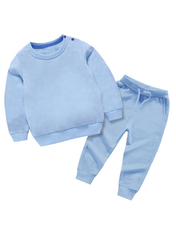 Fall Outfits for Toddler Girl Boy Long Sleeve Top and Long Pants Set Kids & Toddler Sweatsuits 12 Months-12 Years