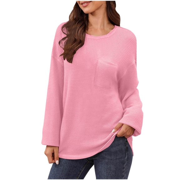 Fall Outfits for Women 2025 Fall Tops Trendy Cropped Western 3/4 Sleeve Sweatshirt Crewneck