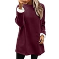 thumbnail image 1 of Fall Outfits for Women 2026 Long Sleeve Warm and cozy all through autumn and winter XL Red Fall Top, 1 of 5