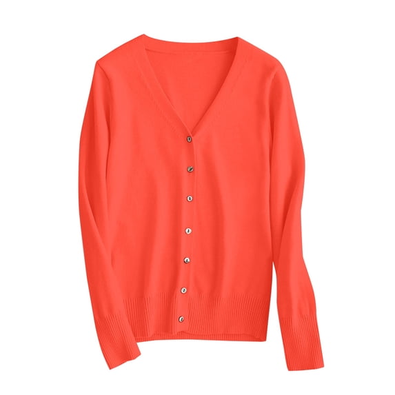 Fall Outfits for Women 2025 Long Sleeve V Neck XL Red Fall Top