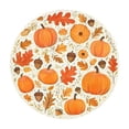 thumbnail image 1 of Fall Placemat 15.7 Inch Thanksgiving Dinner Plates Mat Party Platters Autumn Leaves Decor Party Decoration Supplies for Thanksgiving Autumn Fall Harvest Party, 1 of 6