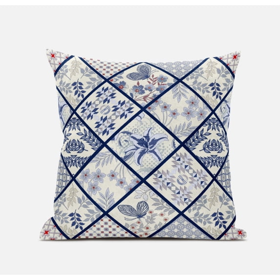 Fall Patch Snowflowers Throw Pillow in Gold Cream Peach 20x20