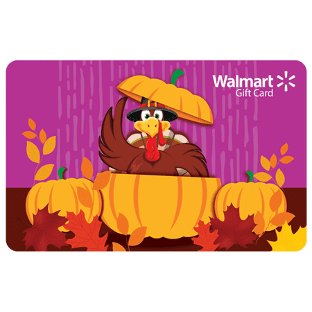 Fall Peeking Pal Walmart eGift Card