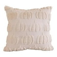 thumbnail image 1 of Fall Pillow Covers 18x18 Inch Autumn Pumpkin Throw Pillow Cases Soft Plush Cushion Covers 3D Embroidered Decor for Couch Sofa Bedroom Living Room Farmhouse Home Decor, Thanksgiving Pillow Covers, 1 of 7