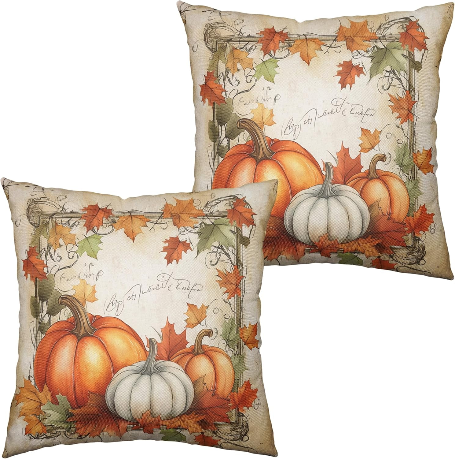 Fall Pillow Covers 20x20