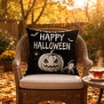thumbnail image 1 of Fall Pillow Covers Halloween Fall Decorations Waterproof Sofa Couch Pillow Covers Square Summer Pillow Covers 18x18 for Farmhouse Thanksgiving Pumpkin Decorative Throw Pillow Covers Cushion Cases, 1 of 7
