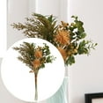 thumbnail image 1 of Fall Porch Decor Verdsylv 1 Artificial Fall Plant Arrangement, Realistic Autumn Foliage & Flower for Indoor Table, Fireplace Mantle, Front Porch Door Decor, Artificial Autumn Flowers, B, 1 of 9