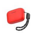 thumbnail image 1 of Fall Prevention Silicone Anti-fingerprint Shockproof Earphone Case Wireless Earphone Accessories Earbuds Protective Cover Bluetooth Headphone Box Sleeve RED, 1 of 8