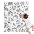 thumbnail image 1 of Fall Pumpkin Blanket,Comfortable Soft Flannel Throw Blanket,All Season,Warm Lightweight Blankets for Sofa Bed Couch Living Room Chair,30"x40", 1 of 4