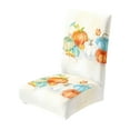 thumbnail image 1 of Fall Pumpkin Chair Covers, Thanksgiving Chair Slipcovers, Kitchen Dining Room Decor Chair Seat Cover Protectors, 1 of 6