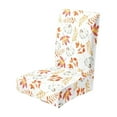 thumbnail image 1 of Fall Pumpkin Chair Covers, Thanksgiving Chair Slipcovers, Kitchen Dining Room Decor Chair Seat Cover Protectors, 1 of 7