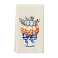 thumbnail image 1 of Fall Pumpkin Kitchen Towels, Blue and White Chinoiserie Autumn Pumpkin Dish Tea Towels for Kitchen, Fall Decorative Hand Towel - 16''X24'', 1 of 6