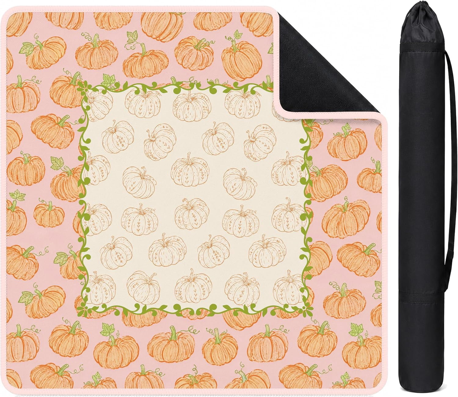 Fall Pumpkin Mahjong Mat 31.5x31.5 - Walmart.com