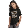 thumbnail image 1 of Fall Pumpkin Obsessed Jesus Blessed Girls Kids T Shirt Tees Teen Brisco Brands M, 1 of 6