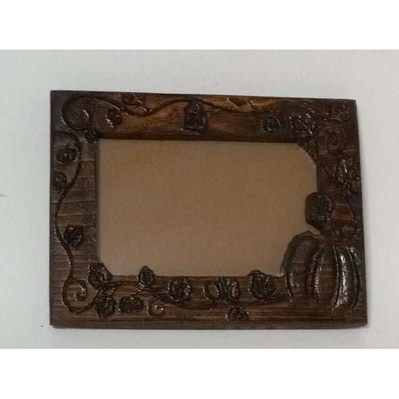 Fall Pumpkin Picture Frame