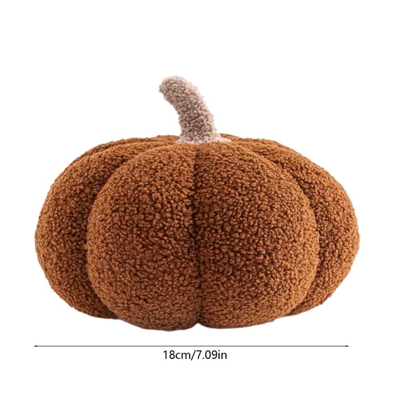 Fall Pumpkin Pillow 3D Thanksgiving Pumpkin Sofa Throw Pillow Cushion for Fall Halloween Thanksgiving Party Car Bedroom Home Couch Decoration