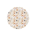 thumbnail image 1 of Fall Pumpkin Round Tablecloth Thanksgiving Harvest Outdoor Tablecloth Waterproof Table Cover for Picnic Dinner Party Decor 47 In A, 1 of 6