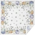 thumbnail image 1 of Fall Pumpkin Square Tablecloth 60x60 Inch Waterproof Fall Thanksgiving Tablecloth Autumn Washable Table Cloth for Party Picnic Dinner Home Decor, 1 of 1