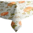 thumbnail image 1 of Fall Pumpkin Table Cloth, Suitable Party and Holiday Rectangle Table Cover Decor. Thanksgiving and Harvest Day Picnic Kitchen Farmhouse Indoor Outdoor Home Furnishingsn 60x84 inch., 1 of 6