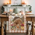 thumbnail image 1 of Fall Pumpkin Table Runner, Autumn Thanksgiving Kitchen Dining Table Decoration for Home Party Decor 13x60 Inches, 1 of 9