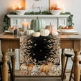 thumbnail image 1 of Fall Pumpkin Table Runner, Autumn Thanksgiving Kitchen Dining Table Decoration for Home Party Decor 13x72 Inches, 1 of 9