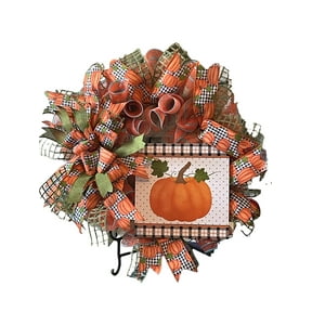Fall Pumpkin Wreath, Thanksgiving Wreath, Fall Wreath
