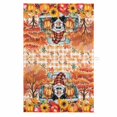 thumbnail image 1 of Fall Pumpkins 1 Pack Kitchen Towel, Water Absorbent Dish Towel, Gnomes Thanksgiving Maple Flower Orange Plaid Decorative Hand Towels - Quick Drying Cloth for Cooking Baking, 18x28 Inch, 1 of 8