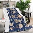 thumbnail image 1 of Fall Pumpkins Leaves Pattern Blanket,Comfortable Soft Lamb Wool Throw Blanket,All Season,Warm Lightweight Blankets for Sofa Bed Couch Living Room Chair,50"x60", 1 of 4