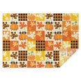thumbnail image 1 of Fall Pumpkins Leaves Pattern Rectangle Tablecloth 60"x84",Waterproof Polyester Rectangle Table Cloth, Wipeable Spillproof Polyester Tablecloth for Dining, Camping, Indoor and Outdoor, 1 of 5