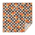 thumbnail image 1 of Fall Pumpkins Leaves Pattern Square Tablecloth,Waterproof Square Table Cover,Wipeable Spillproof Washable Table Cover for Home Kitchen Party Decor 52"x52"(132x132cm), 1 of 6