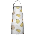 thumbnail image 1 of Fall Pumpkins Pattern Apron-Garden Aprons for Women with Pockets-Cotton Linen Waterproof Kitchen Cooking Gardening Aprons Adjustable for Kitchen,Cooking,BBQ and Salon 33"x27", 1 of 7