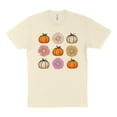 thumbnail image 1 of Fall Pumpkins and Flowers Shirt Unisex X-Large Natural, 1 of 5