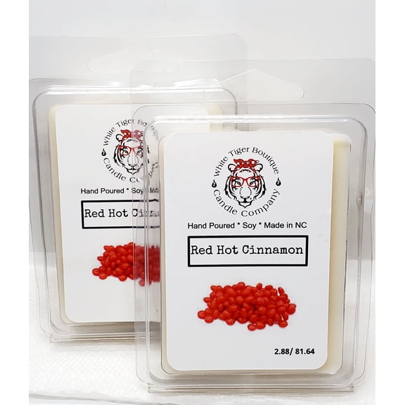 WTB&CC Red Hot Cinnamon Wax Melt (2-Pack)