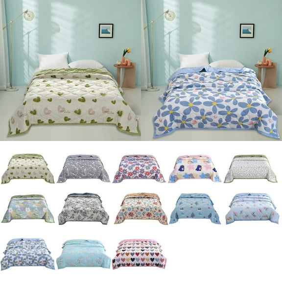 Fall Refresh Summer Quilt Air Conditioning Quilt Washed Cotton Summer Cooling Quilt X1,Summer Quilt Air Conditioning Quilt Washed Cotton Summer Cooling Quilt Gd 200*230Cm
