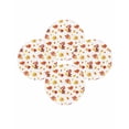 thumbnail image 1 of Fall Round Placemats Set of 4 Autumn Maple Leaves Place Mats Thanksgiving Woven Placemat Orange Fallen Leaf Circle Braided Table Mat for Kitchen Dining Table Autumn Party Home Decor 15 Inch, 1 of 9