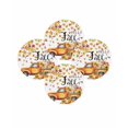 thumbnail image 1 of Fall Round Placemats Set of 4 Hello Fall Pumpkin Truck Place Mats Thanksgiving Woven Placemat Bird Autumn Maple Leaf Circle Braided Table Mat for Kitchen Dining Table Autumn Party Home Decor 15 Inch, 1 of 9