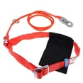 thumbnail image 1 of Fall Safety Harness With Snap Hook Lanyard For Work, Outdoor Construction, Rock Climbing, , Caving, Training, Rappelling 5 meter medium hook, 1 of 10