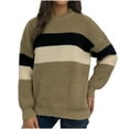 thumbnail image 1 of Fall Saving BeiFu Sweaters for Women Long Sleeve Pullover for Layering Weekend Tops Fall Fashion 2025 Sweaters For Women Casual Everyday Long Sleeve Shirts, 1 of 5