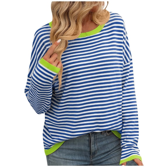 Fall Saving BeiFu Sweaters for Women Big and Tall Long Sleeve Pullover Dressy Tops Fall Clothes Womens Casual Sweaters Long Sleeve Shirts