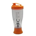 thumbnail image 1 of Fall Saving Clearance! UHUYA Automatic Stirring Coffee Mug, Rotating Home Office Travel Mixing Cup, Funny Electric Stainless Steel Self Mixing Coffee Tumbler, Suitable for Coffee, Milk Orange, 1 of 7