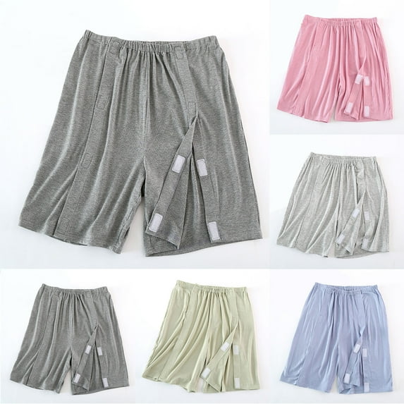 HVOBTTY Women's Short Pajama Pants, Pajama Pants for Women, Women's Casual Plus Size Solid Color Home Thin Pants Sleeping Pants Green, XL