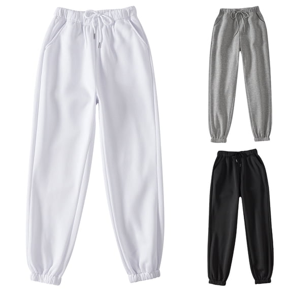 HVOBTTY Women's Fall Straight Leg Long Trousers High Waist Loose Structure Made with Soft Comfortable Fabric Pants