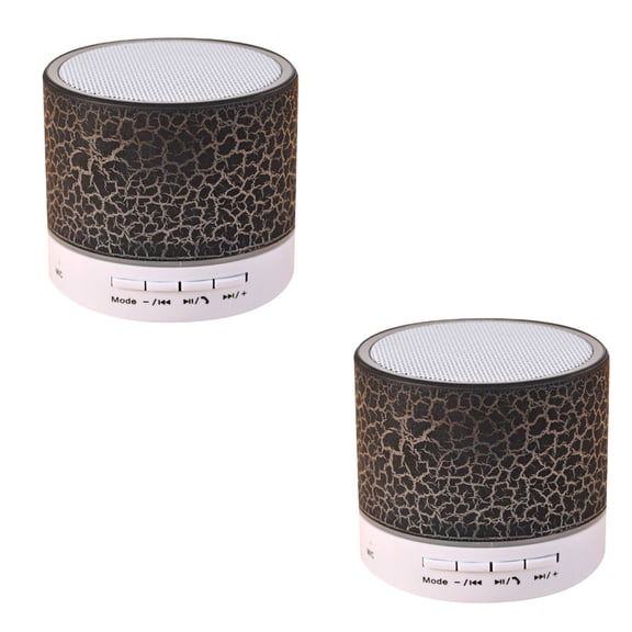 Fall Saving Lignoak Led Mini Wireless Bluetooth Speaker A9 Led Night Tf Usb Fm Musical Audio Black