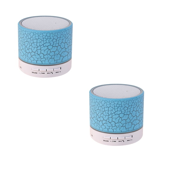 Fall Saving Liweisiy Led Mini Wireless Bluetooth Speaker A9 Led Night Tf Usb Fm Musical Audio Blue