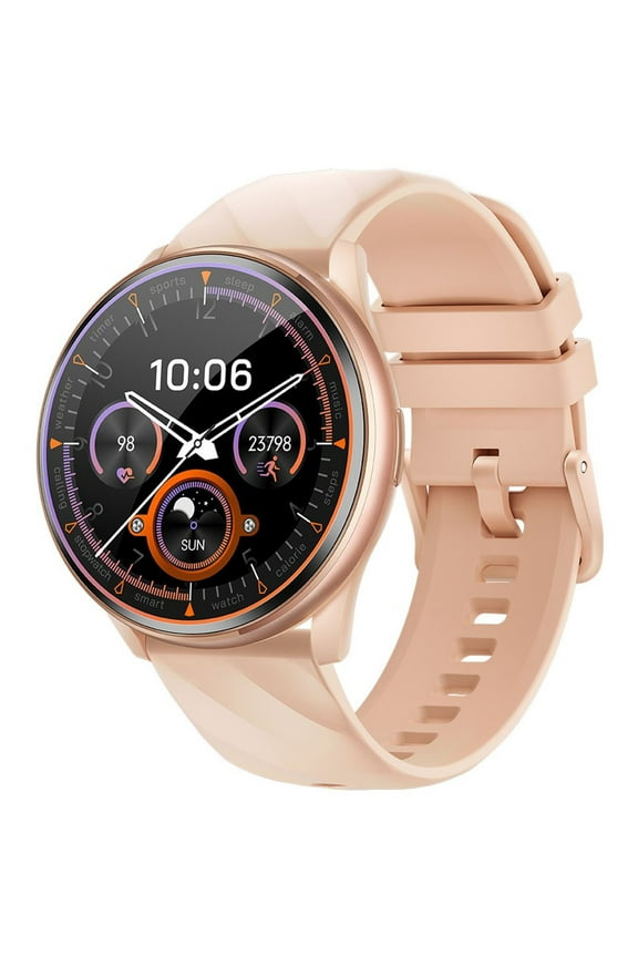 Fall Saving Lignoak Smart Watch 1.46Inch 360X360 Display Screen Smart Watches For Android Phones Smart Fitness Watch For Women Man Smartwatch Gold Free Size