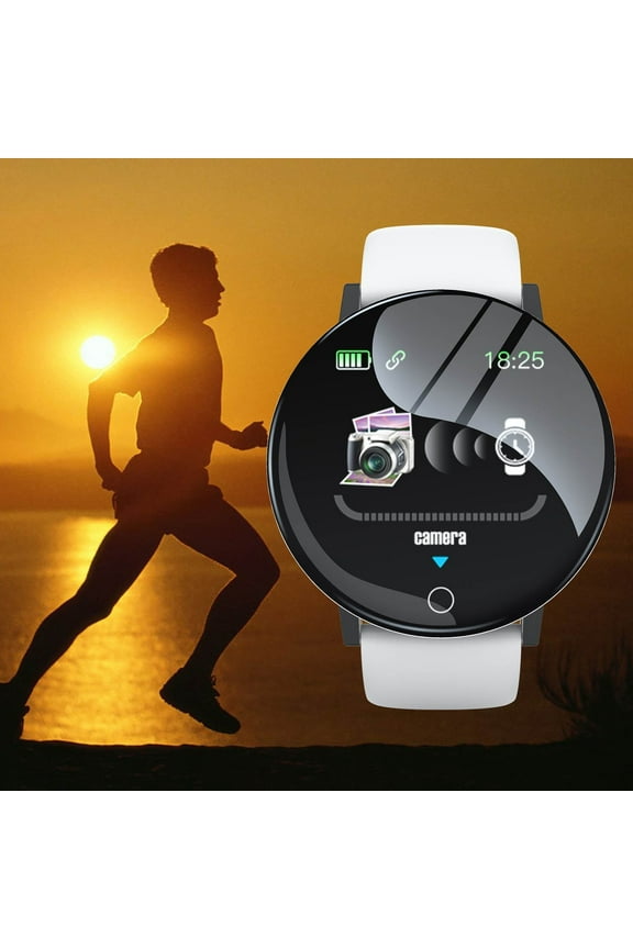 Fall Saving Lignoak Smart Watch Fashion Smart Sports Watches Slim Design For Men Women White