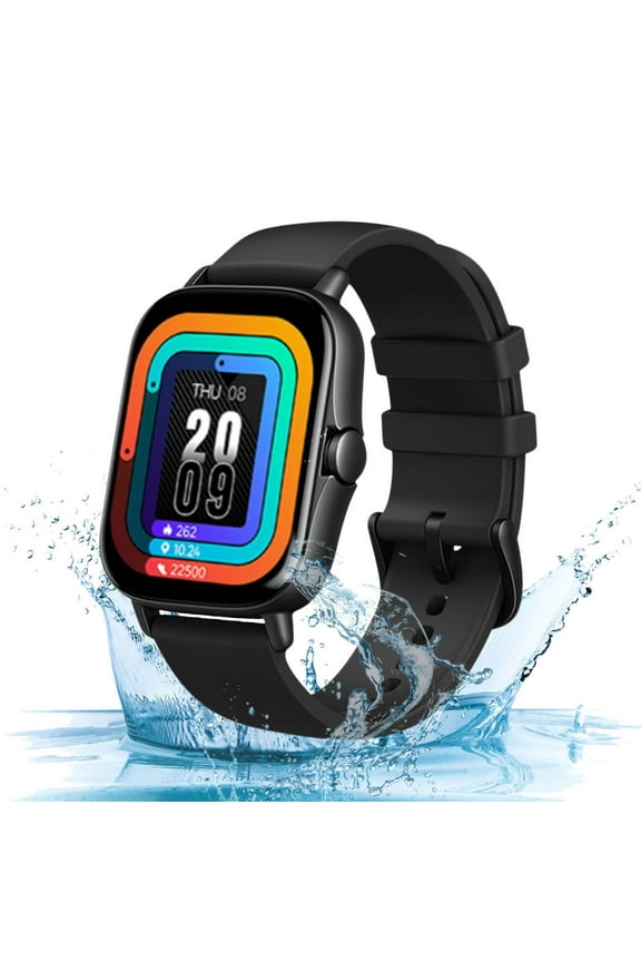 Fall Saving Liweisiy Smartwatch Bluetooth Talk Motion Meter Step Bluetooth Call Listen To Smartwatch Black