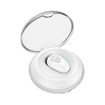 Fall Saving Liweisiy True Wireless Earbuds Bluetooth Headphones Control With Wireless Charging Case Ipx8 Stereo Earphones-Ear Built- Mic Headset White